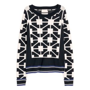 H&M Geometric Sweater